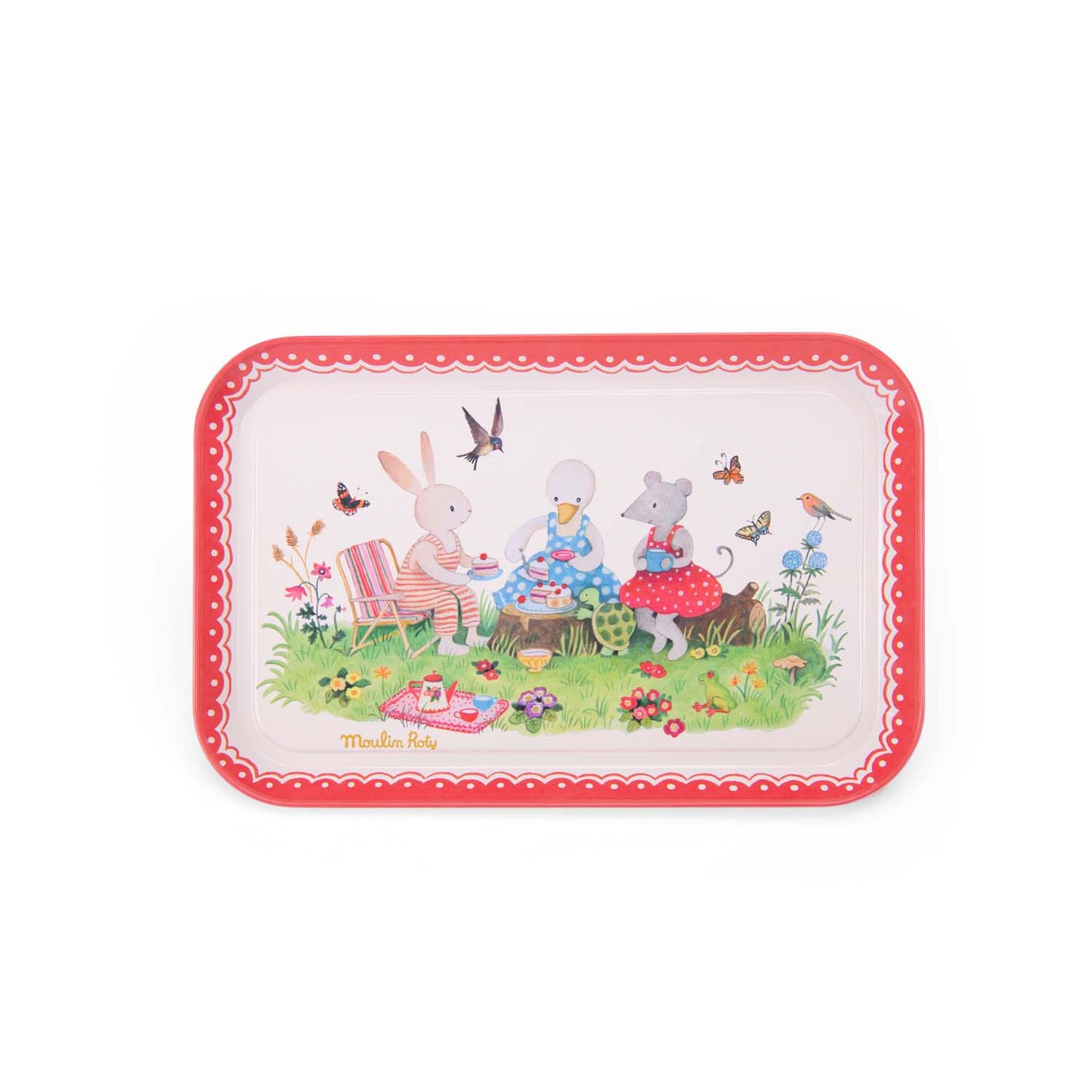 Keeping House Play - SPRINGTIME TEA SET, Service for 4 in a case!