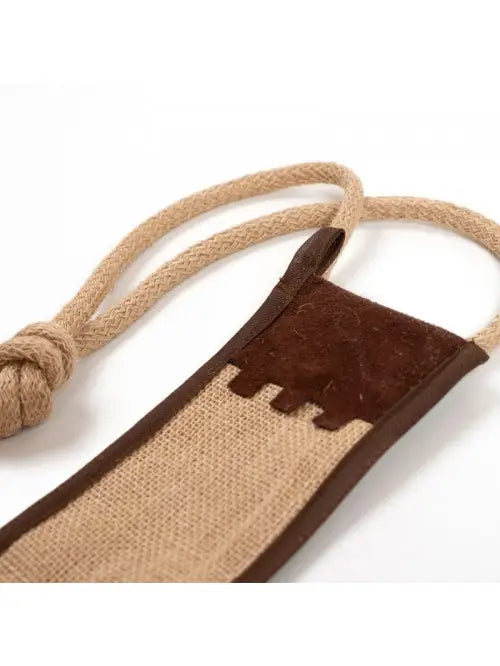 Support royal en bois pour arc et flèche en jute carquois
