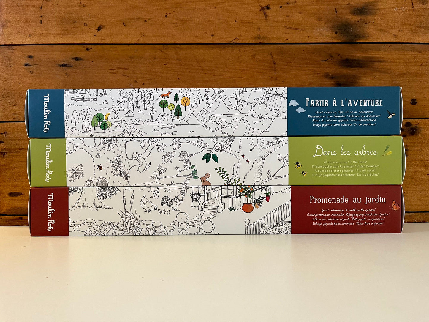 Educational Activity Set - COLOURING FOREST SCENE