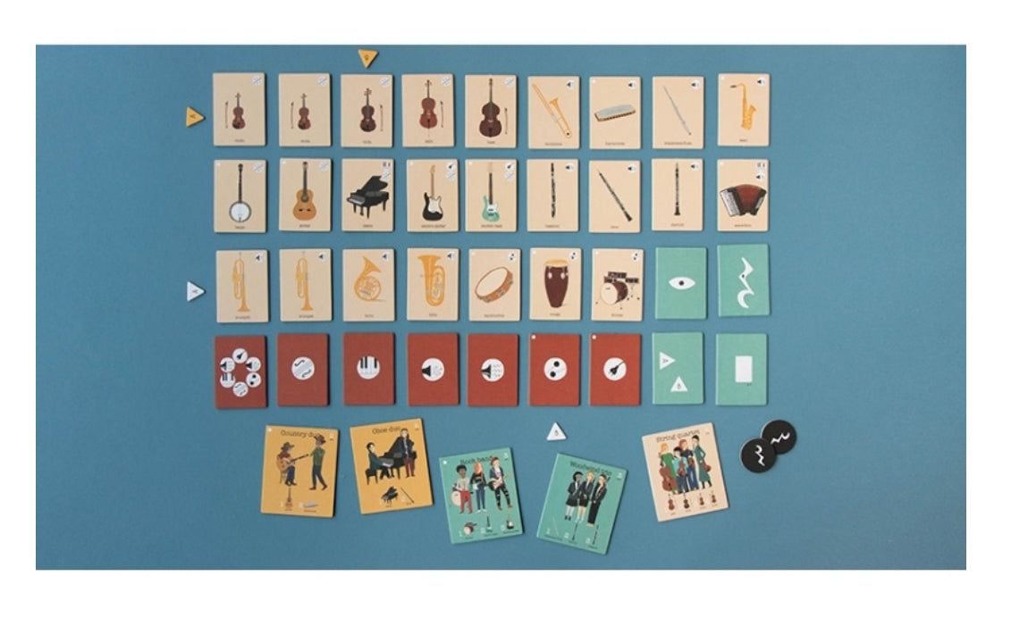 Family Memory Game - IL CONCERTO, Musical memory and Concentration Game!