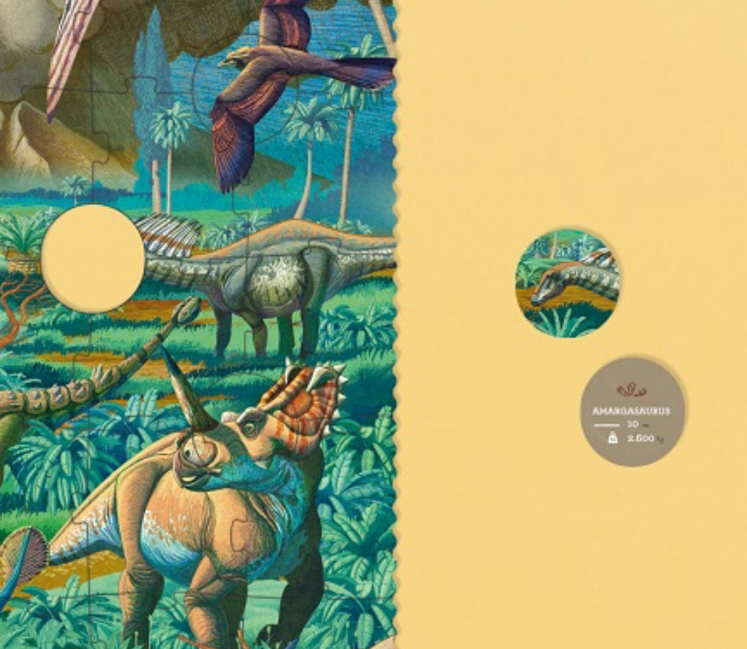 Educational Puzzle - AGE OF DINOSAURS!