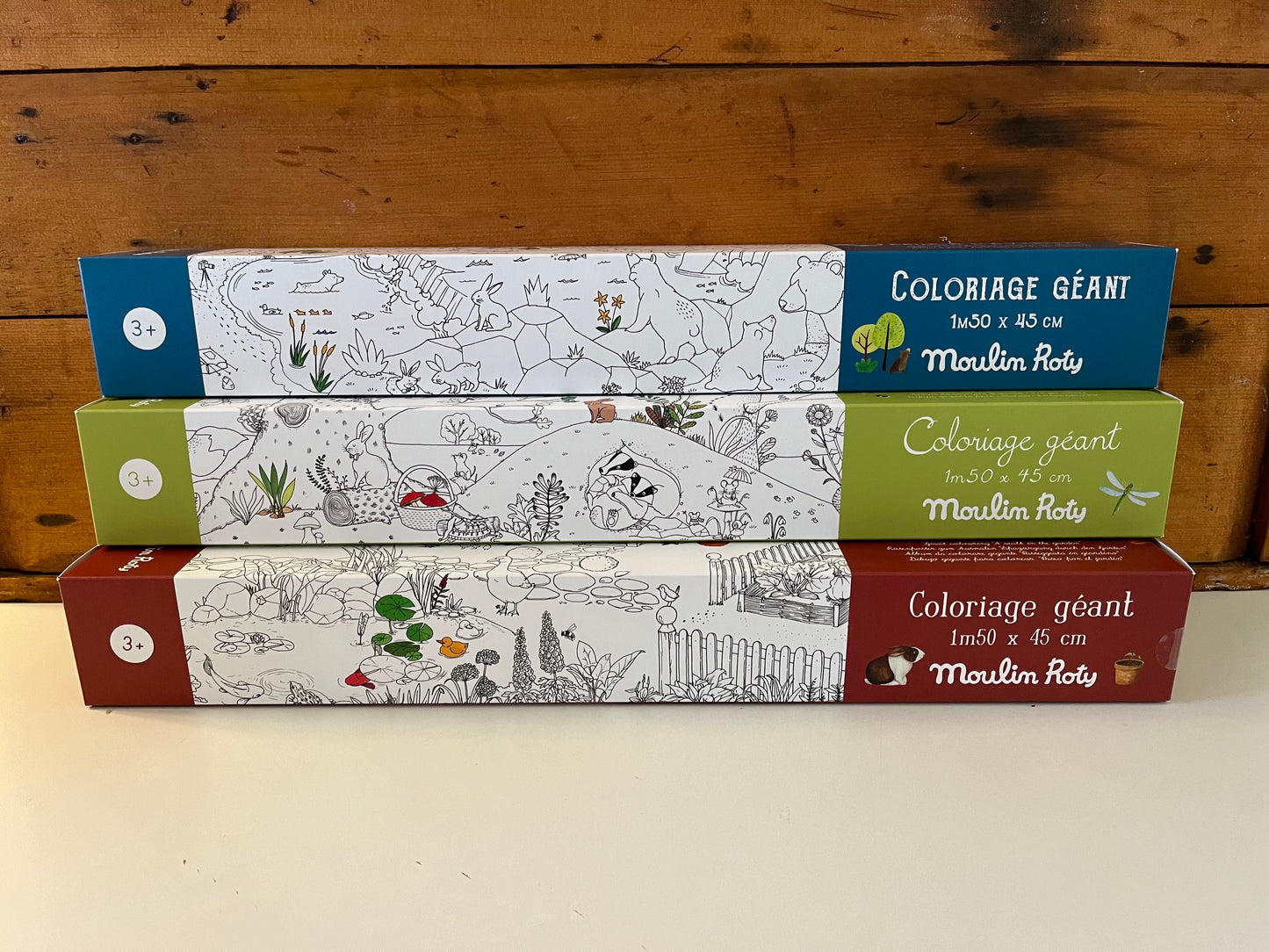 Educational Activity Set - COLOURING FOREST SCENE