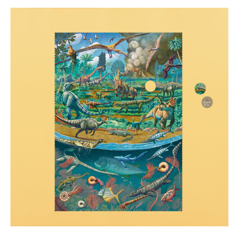 Educational Puzzle - AGE OF DINOSAURS!