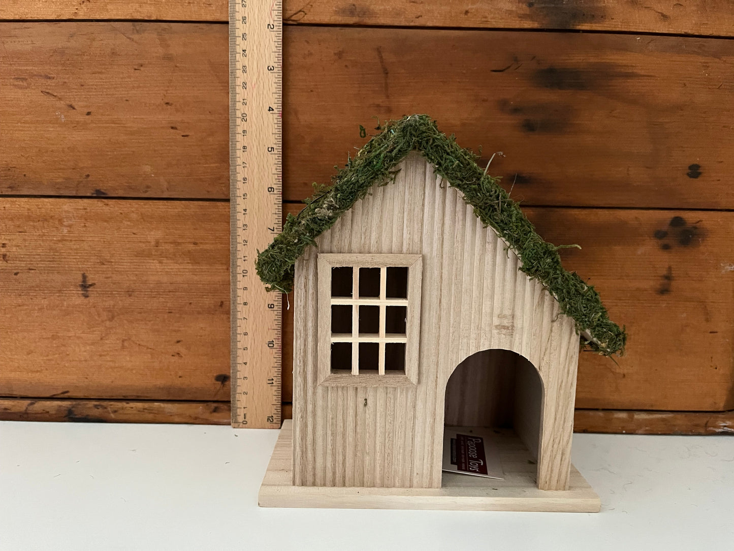Dollhouse Play - Wooden GNOME MOSS HOUSE