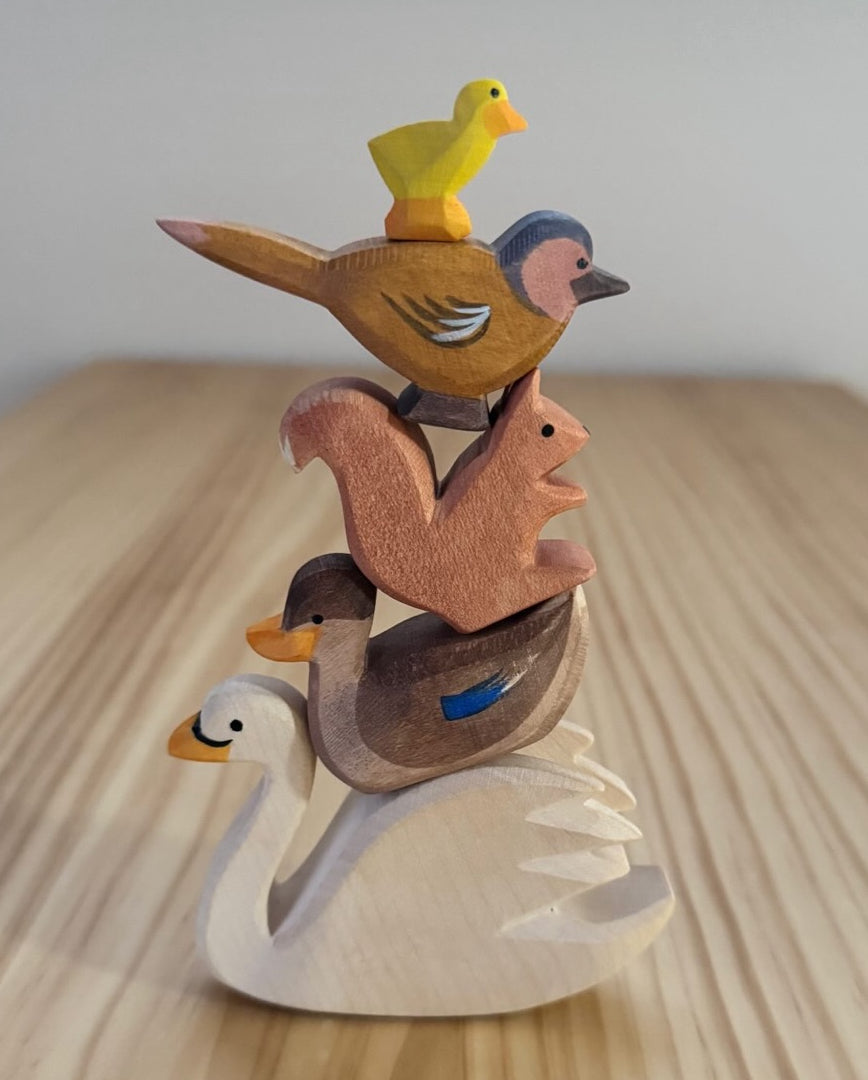 Wooden Dollhouse Play - DUCKLING