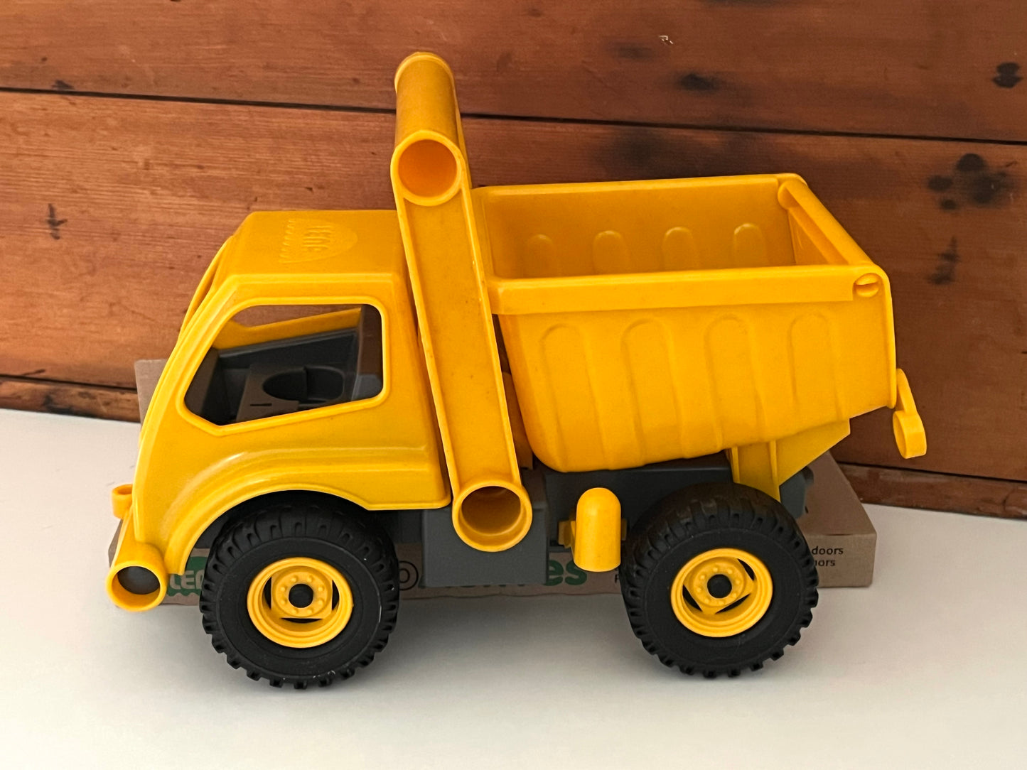 Eco-Recycled Child's TOY DUMP TRUCK, Biodegradable!