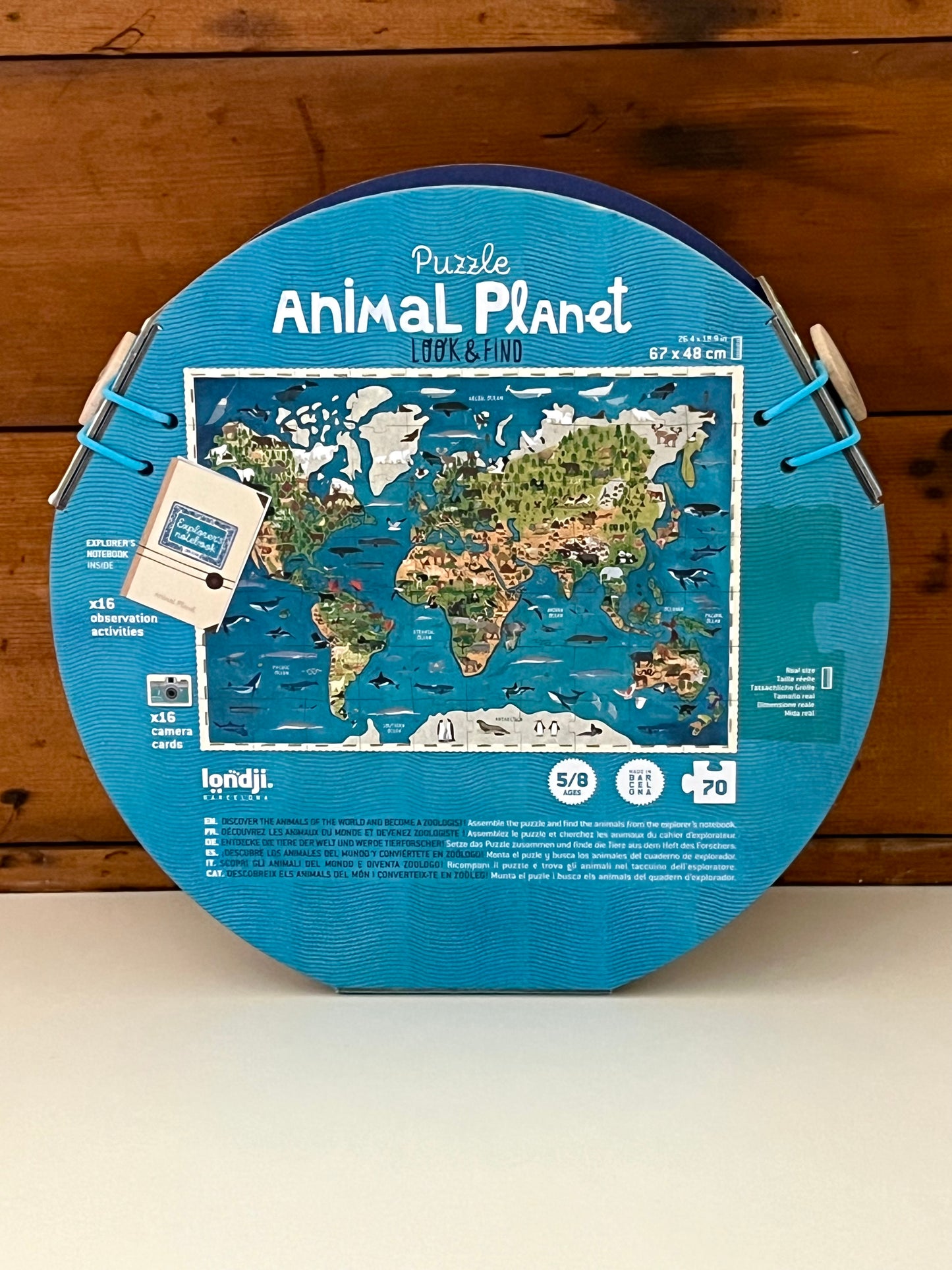 Puzzle - ANIMAL PLANET, A Look & Find Puzzle!