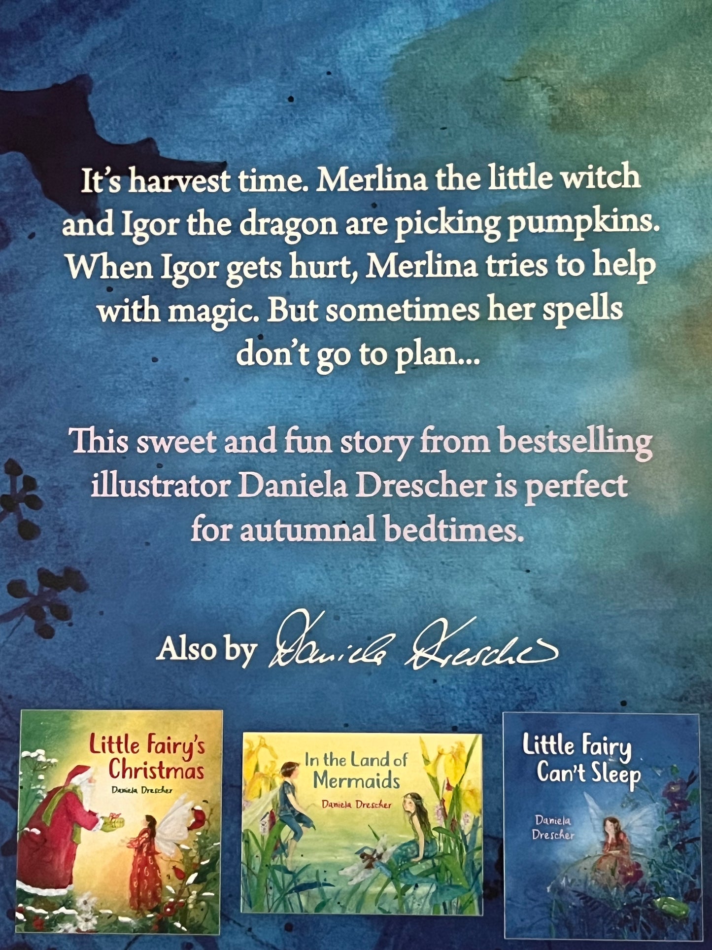 Livre d'images pour enfants - MERLINA ET LE SORT MAGIQUE