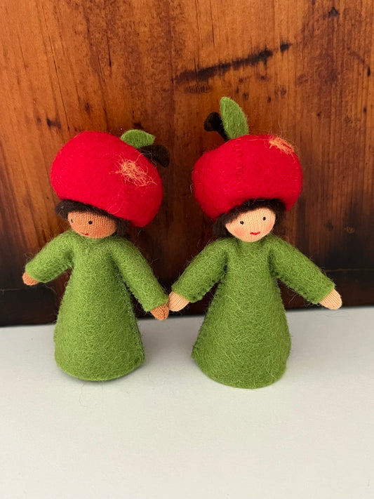 Flower Fairy Waldorf Doll - APPLE PRINCE
