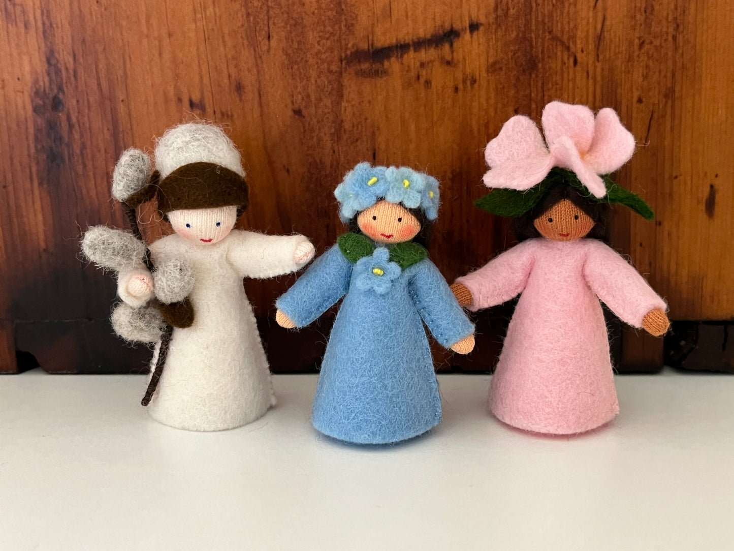 Flower Fairy Waldorf Doll - PRINCESS DELPHINIUM