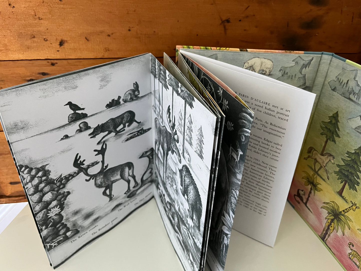 Le LIVRE DES ANIMAUX de D'Aulaire