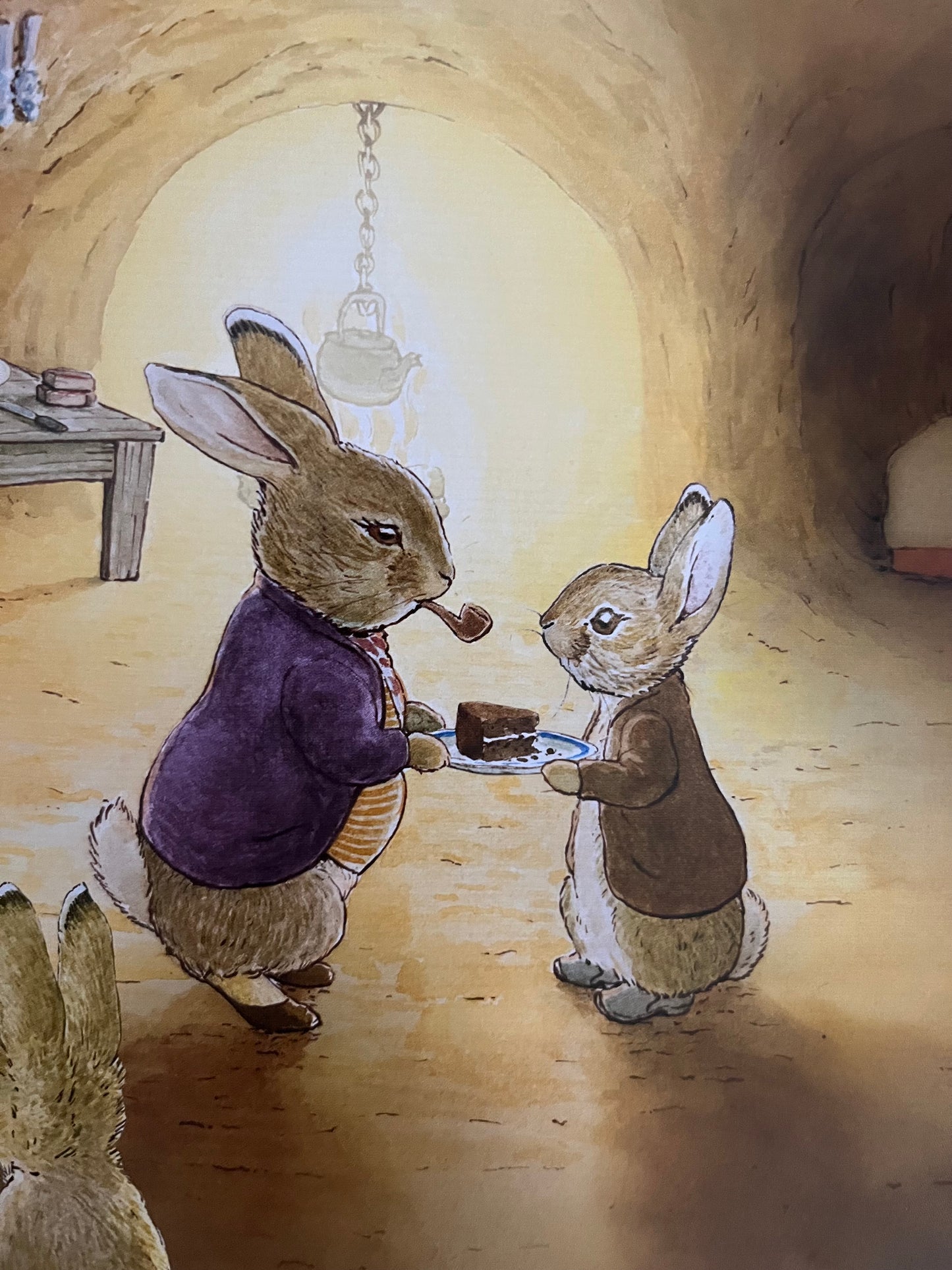 Children's Picture Book - PETER RABBIT'S A WINTER TALE, mini-size