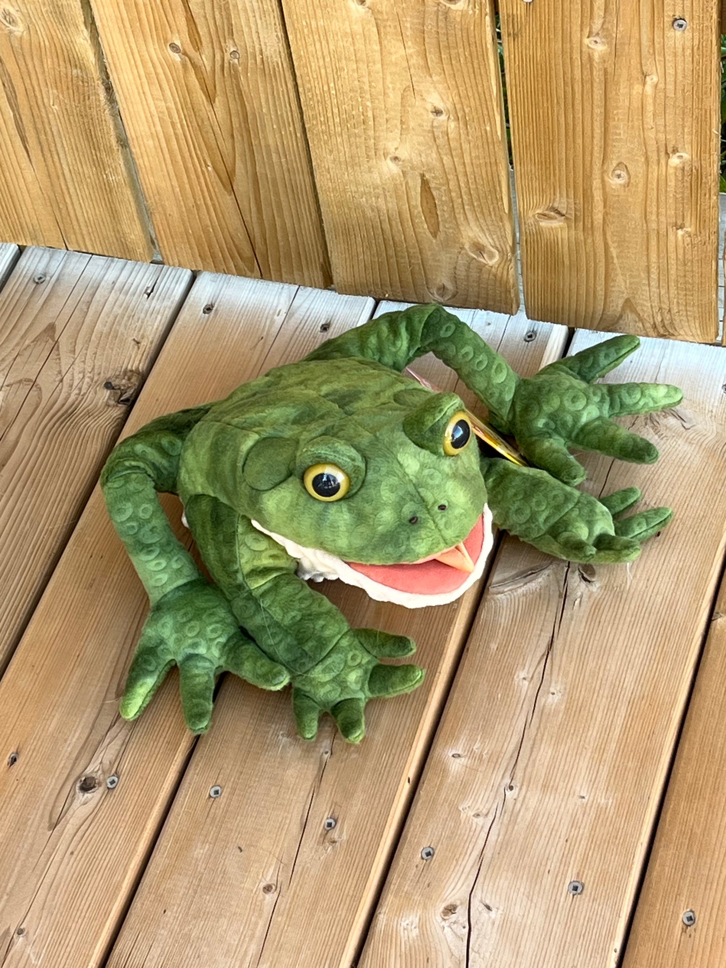 Soft Puppet Toy - TOAD Hand Puppet (Large)