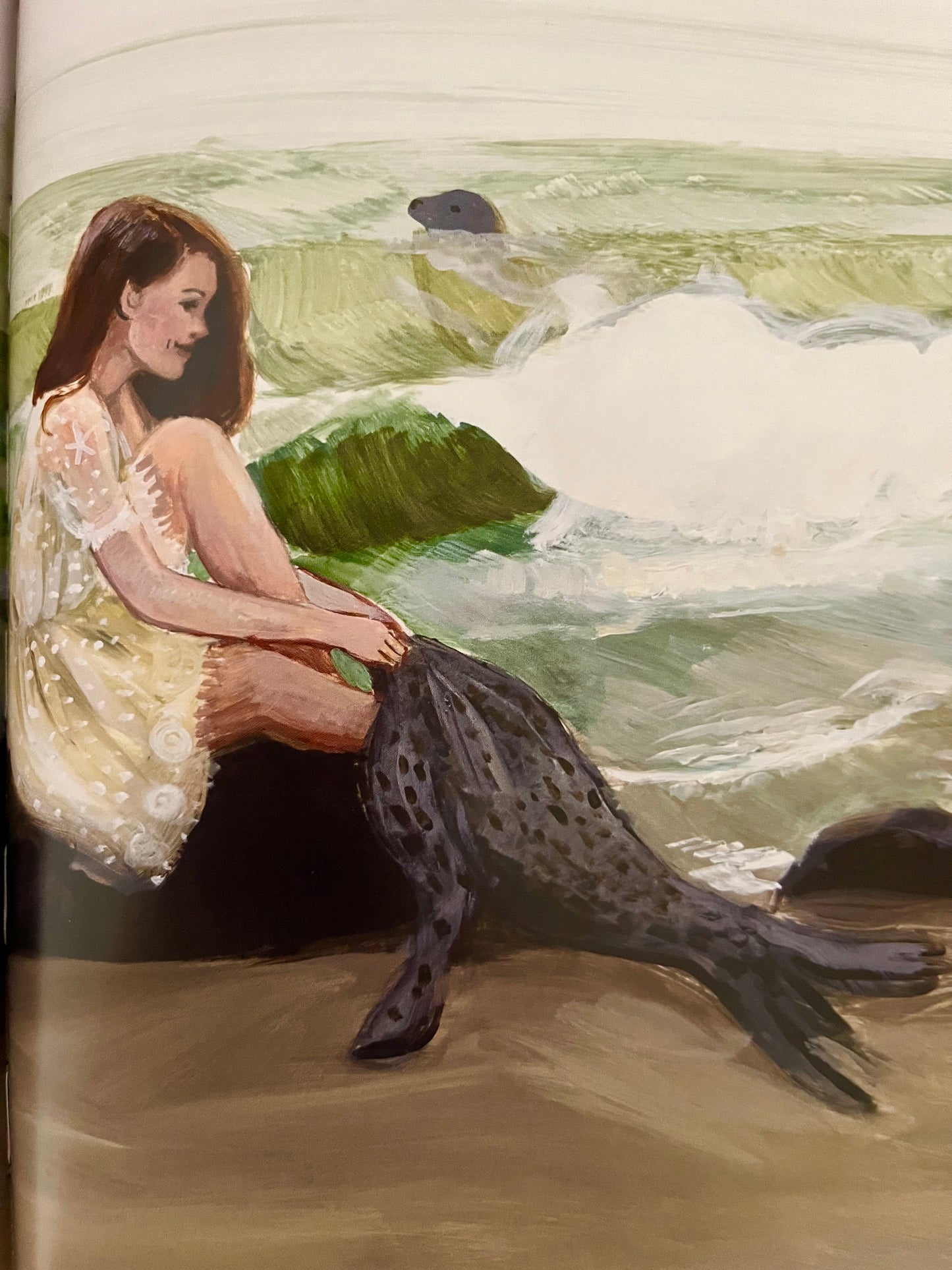 Children’s Picture Book - THE BOOK OF SELKIE with Paper Doll & Clothes!