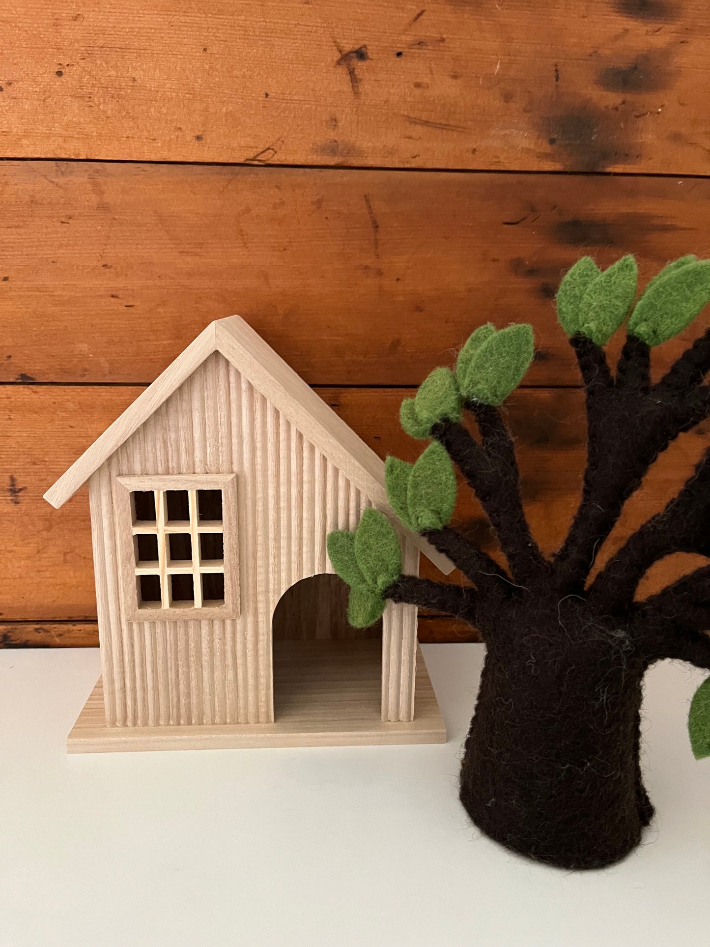 Dollhouse Play - Wooden GNOME HOUSE