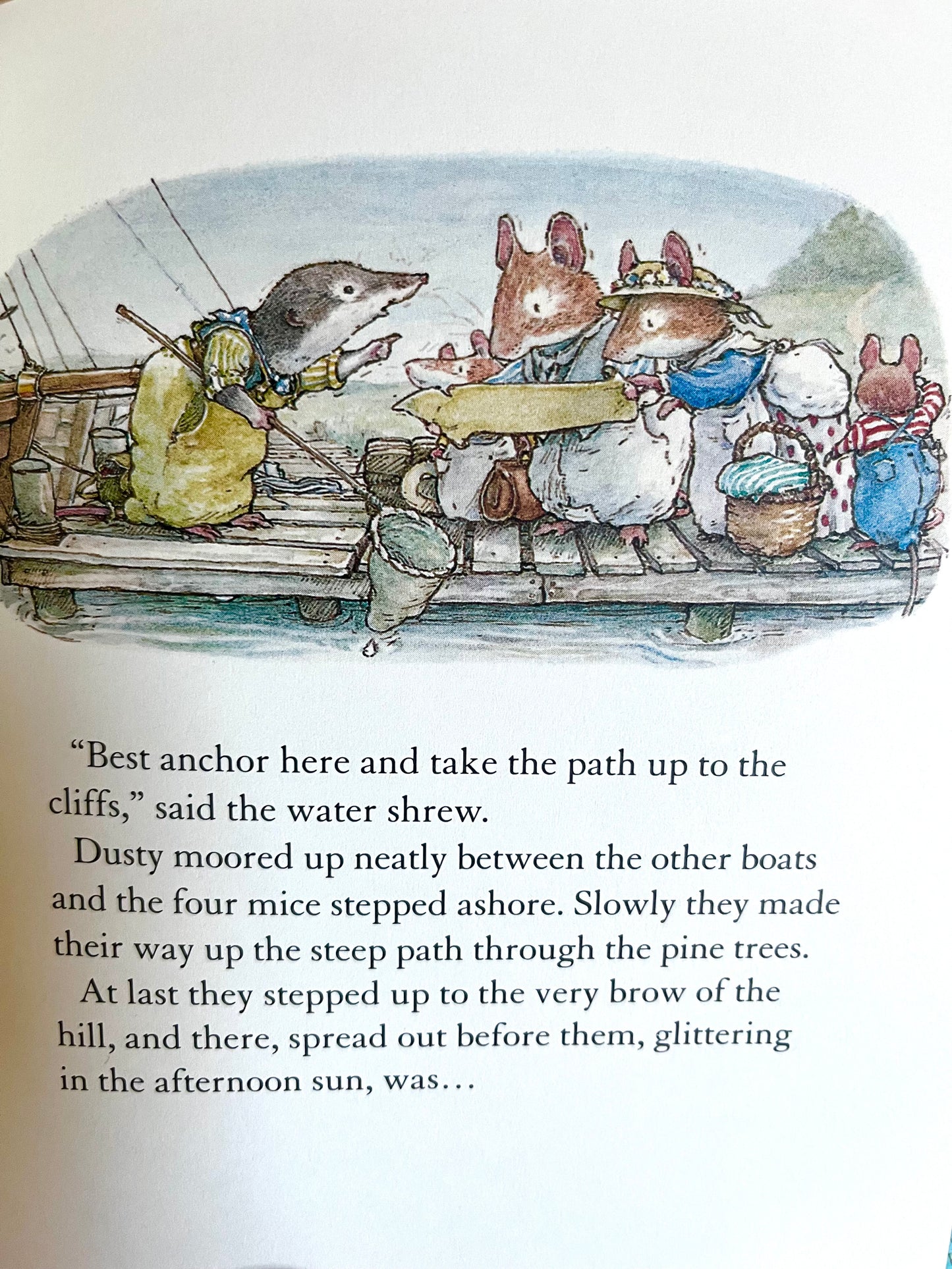 Children’s Picture Book - SEA STORY at BRAMBLY HEDGE
