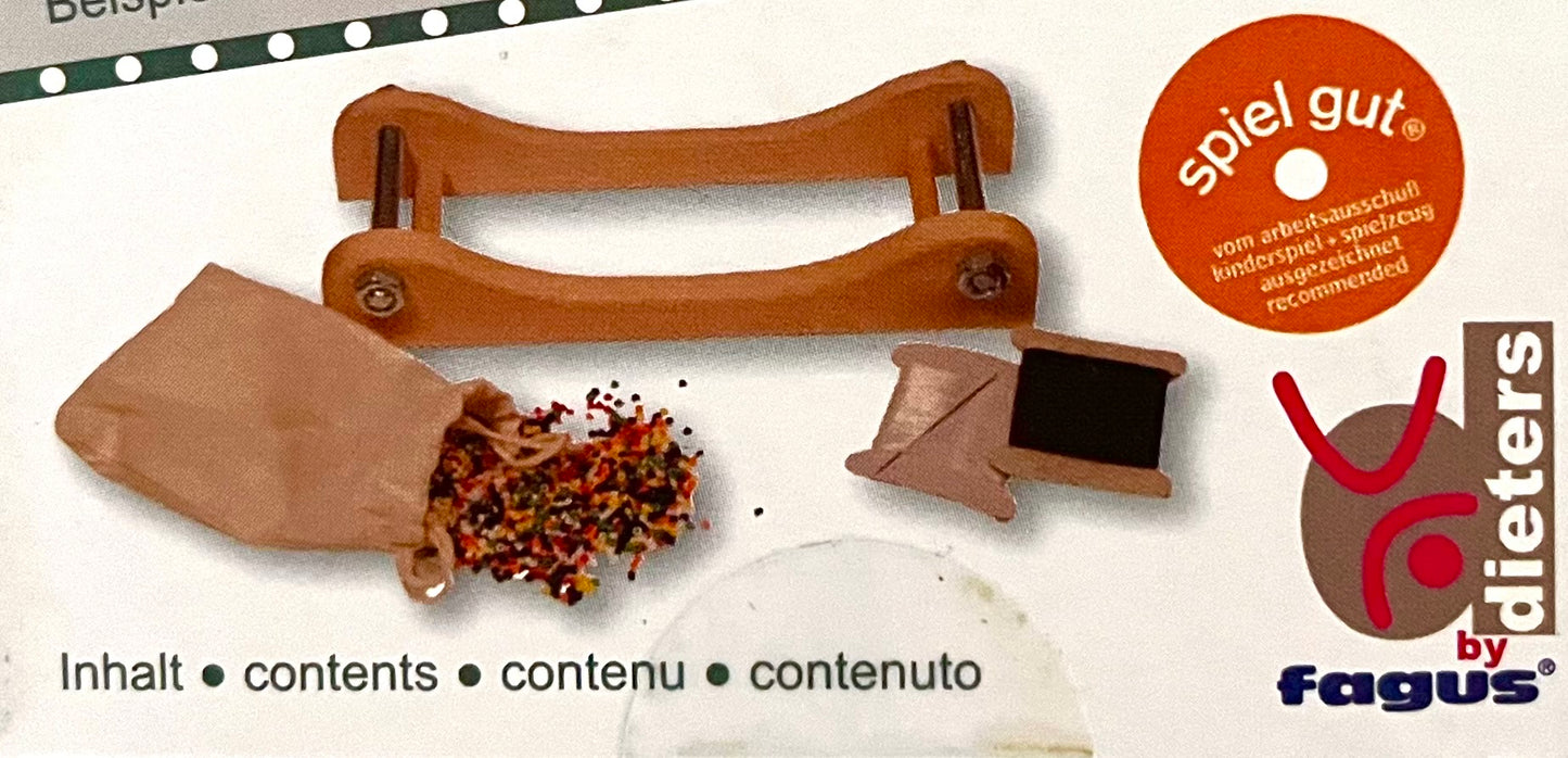 Crafting Activity Set - BEADING LOOM by Fagus, Germany