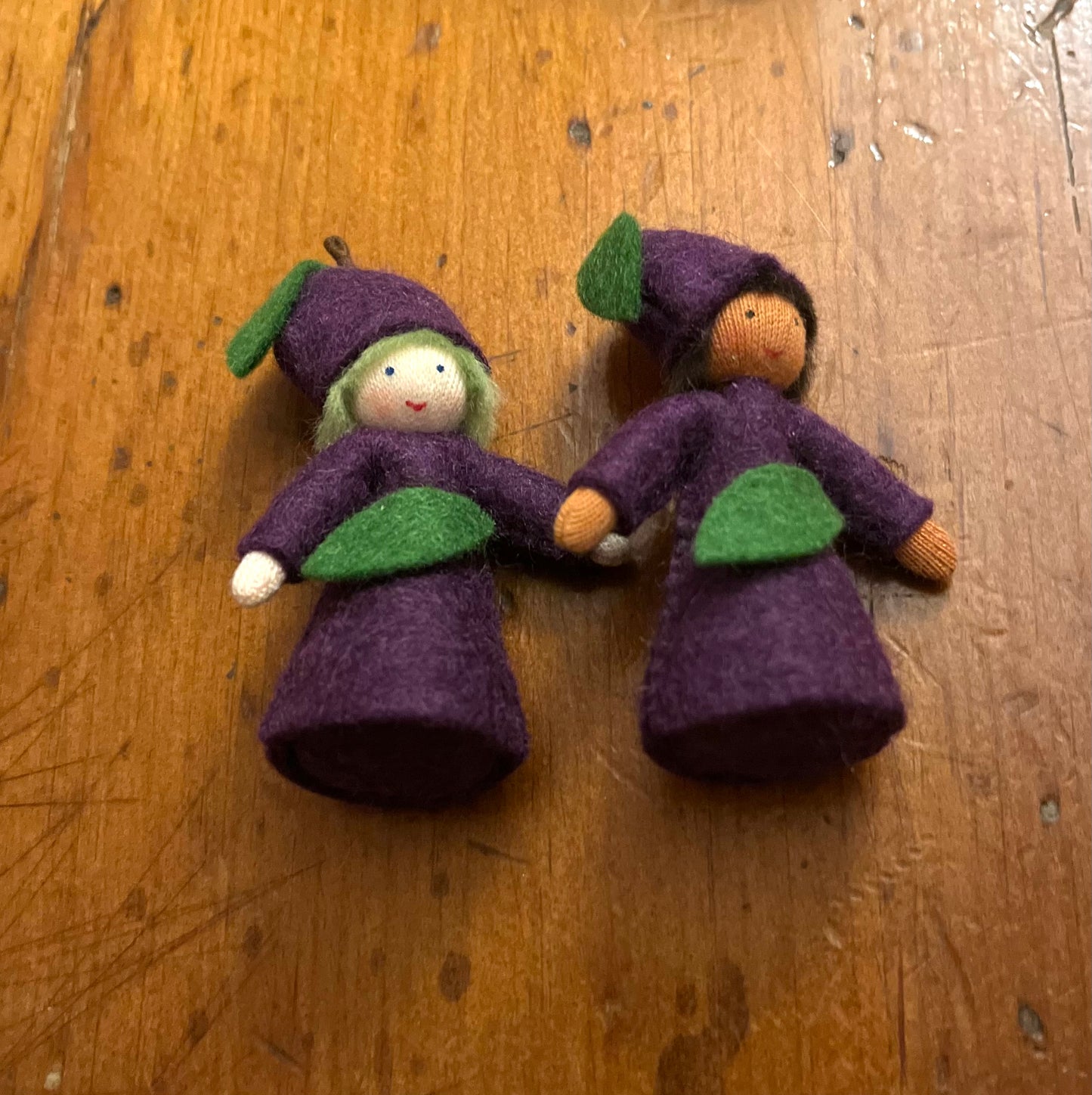 Flower Fairy Waldorf Doll - PRINCE PURPLE PLUM