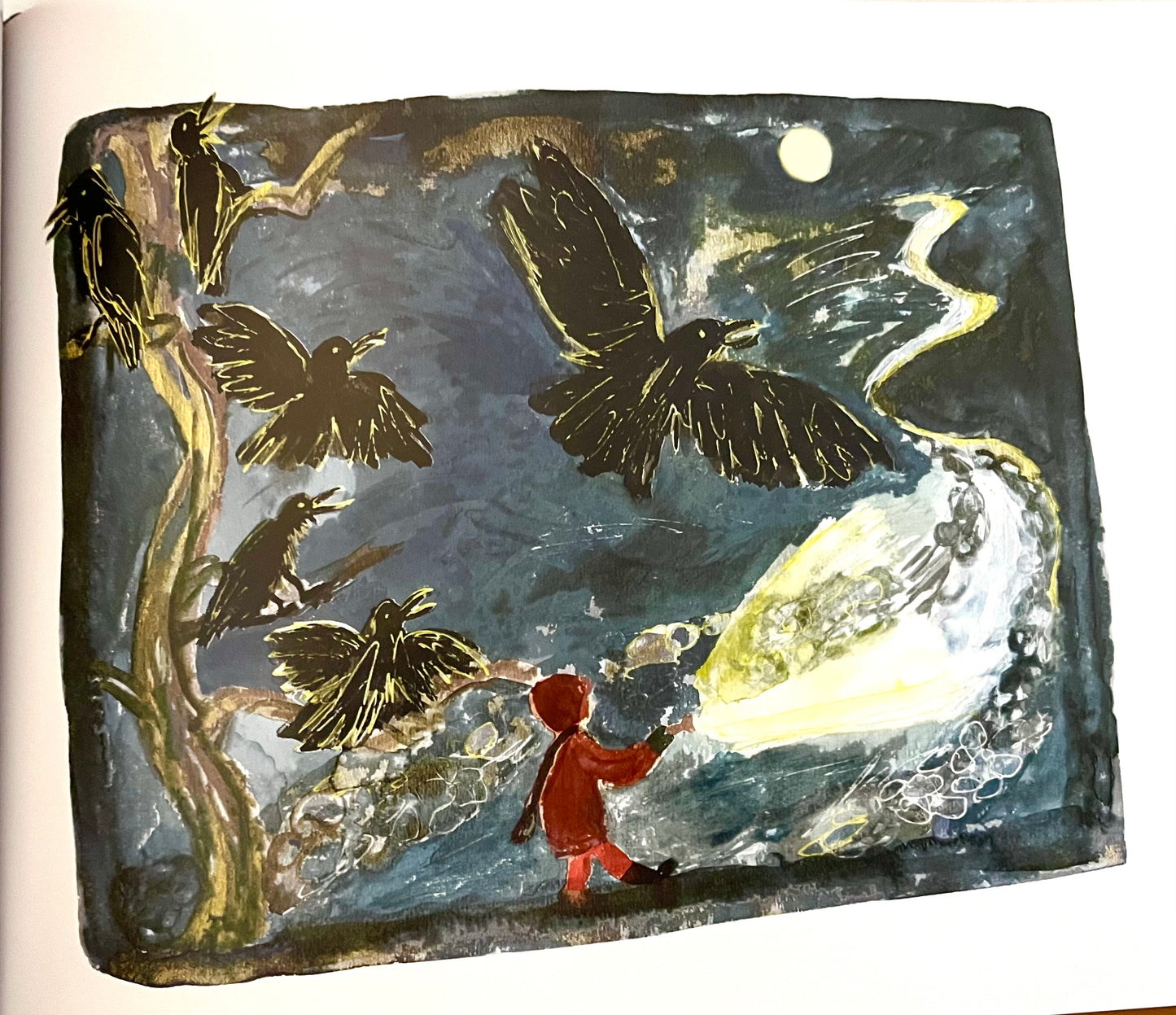 Children’s Picture Book - TWO CROWS, a lyrical counting story