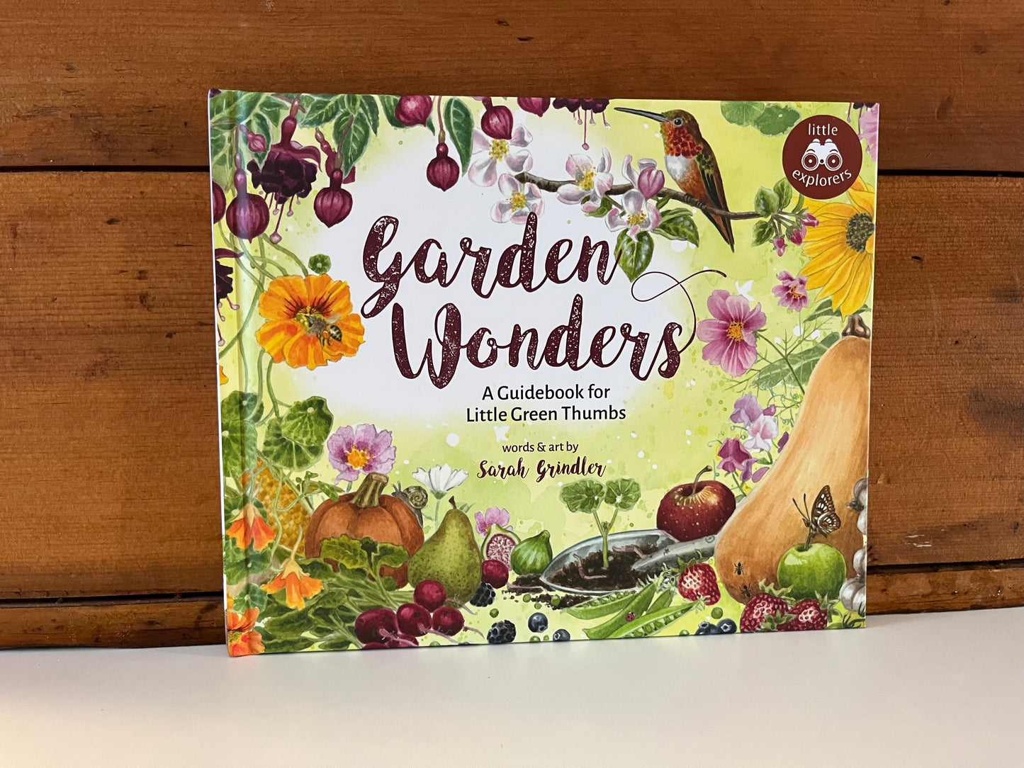 Educational Children’s Picture Book - GARDEN WONDERS, A Guidebook for Little Green Thumbs