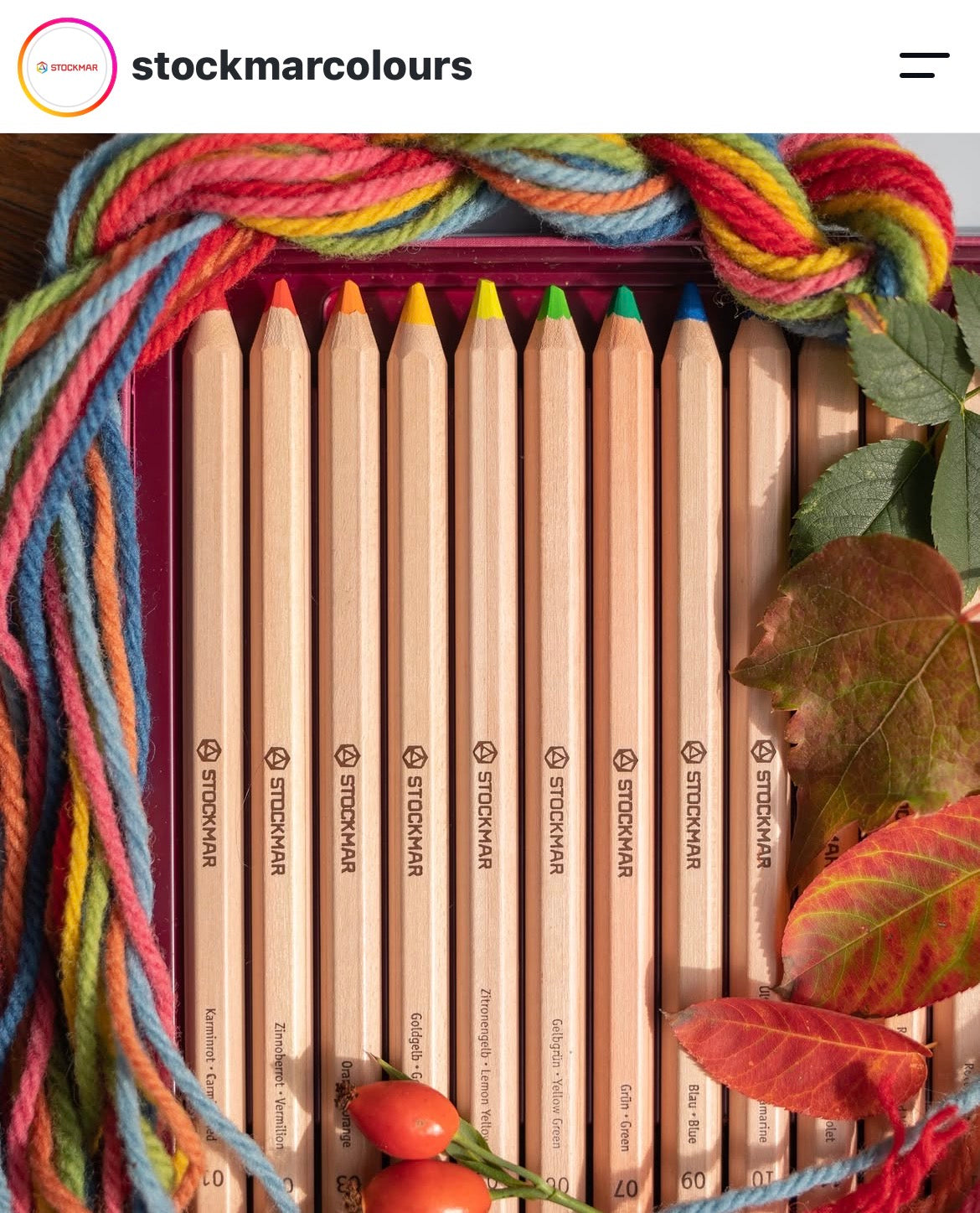 Art Set by Stockmar - 18 Coloured Pencils, 12 Watercolour Paints & Drawing Pad