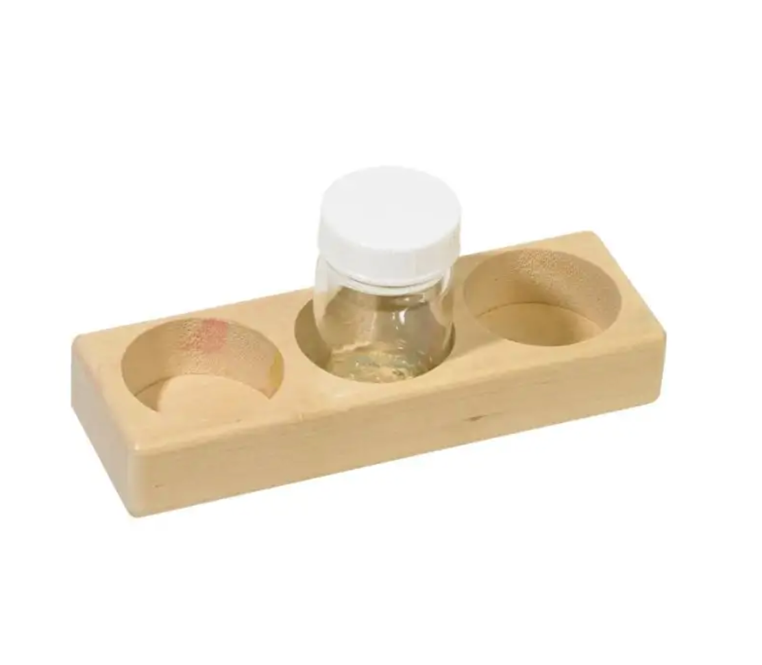 Painting GLASS JARS and WOODEN HOLDER, for 6 & 3 jars! - Art