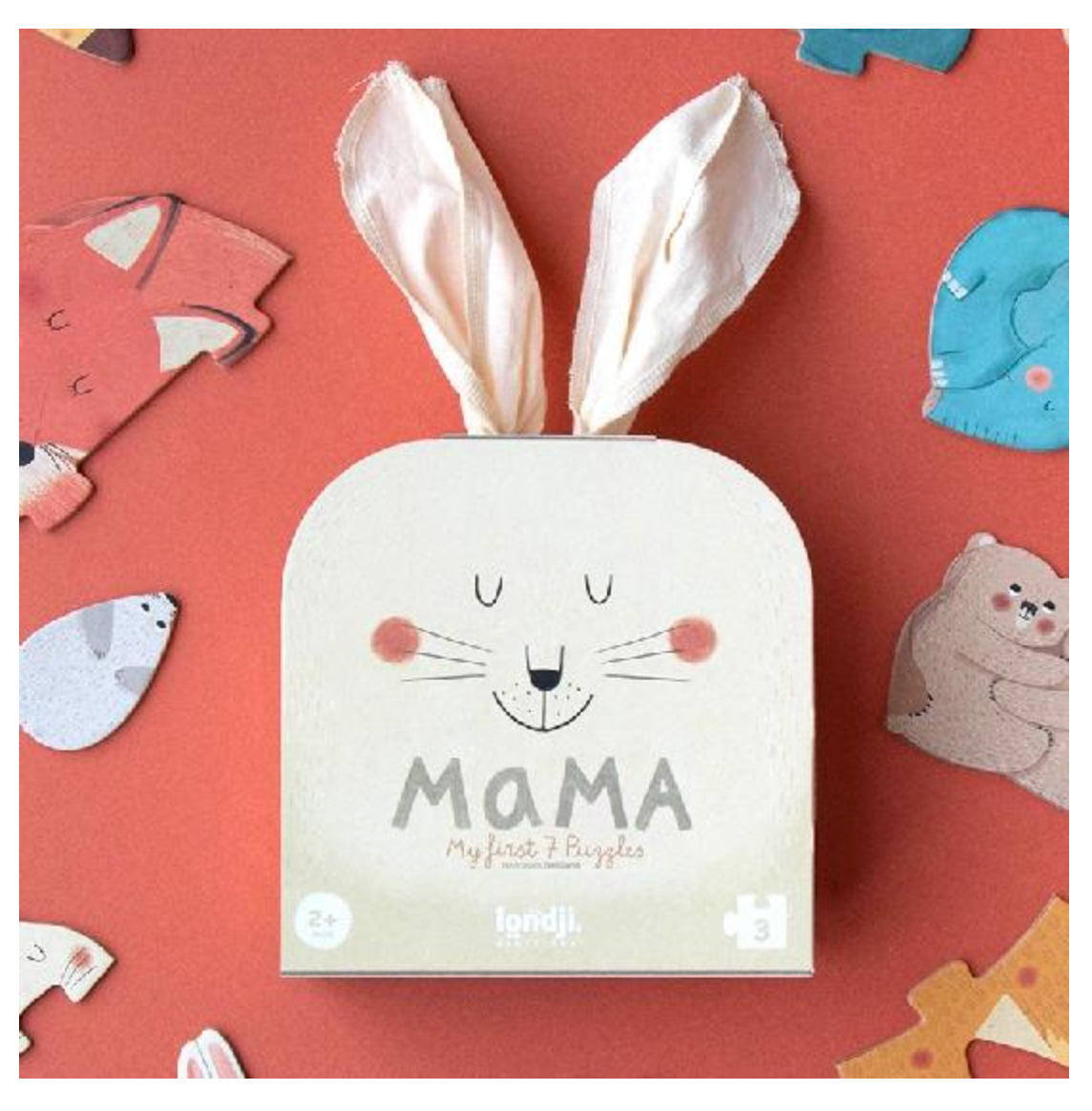 Puzzle - MAMA !...à partir de 2 ans, 14 grosses pièces !