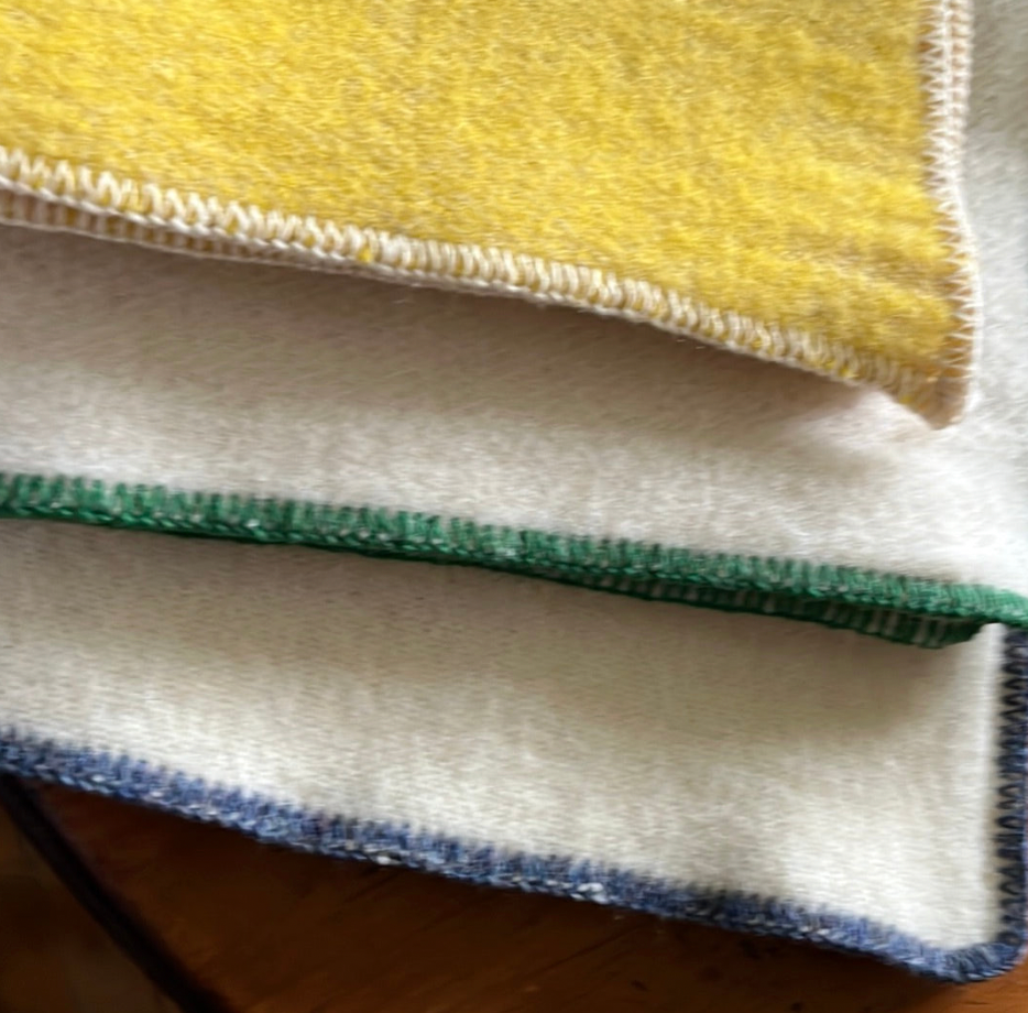 Wool BLANKETS FOR CHILDREN, Adults & Baby too… 13 colour choices!
