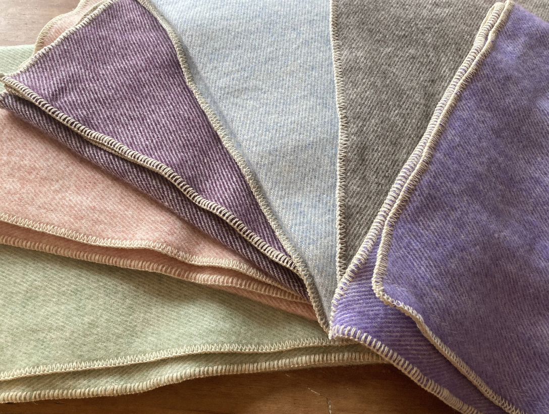 Wool BLANKETS FOR CHILDREN, Adults & Baby too… 13 colour choices!