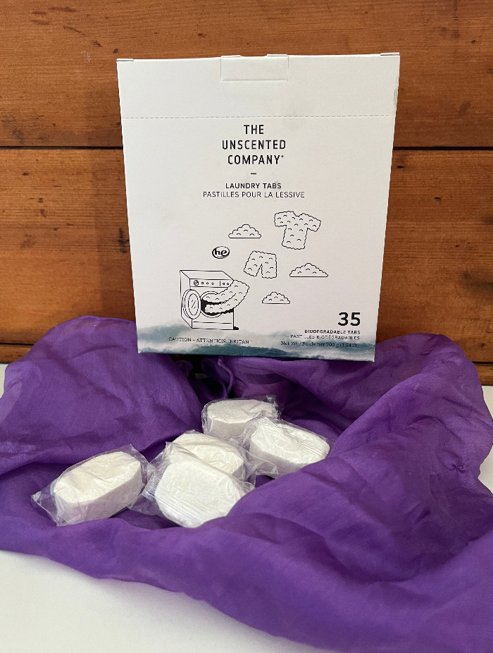 EcoHome - TABLETTES DE LAVAGE DU LINGE, 35 pastilles solubles dans l'eau !