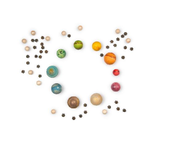 Wooden Toy by Grapat - DEAR UNIVERSE, 10 Big PLANETS and 35 Little STARS!