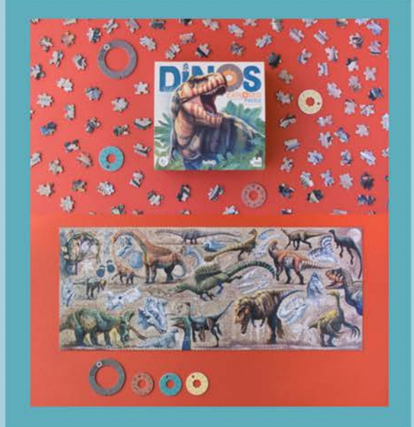 Puzzle - DINOSAUR PUZZLE "DINOS"