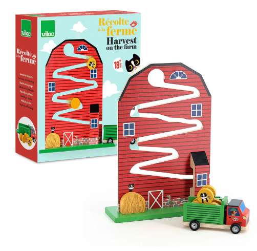 Wooden Activity Game - HARVEST ON THE FARM