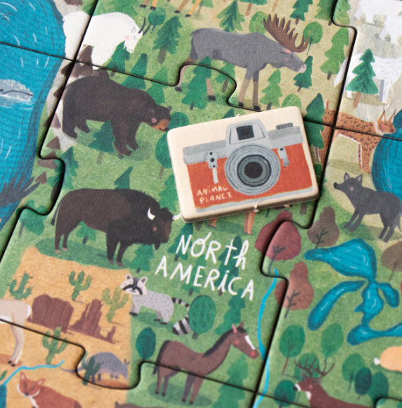 Puzzle - ANIMAL PLANET, A Look & Find Puzzle!