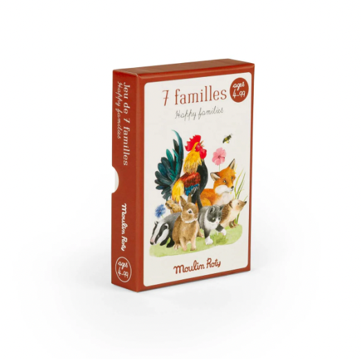 Activity Set - HAPPY FAMILIES, Matching Card Game