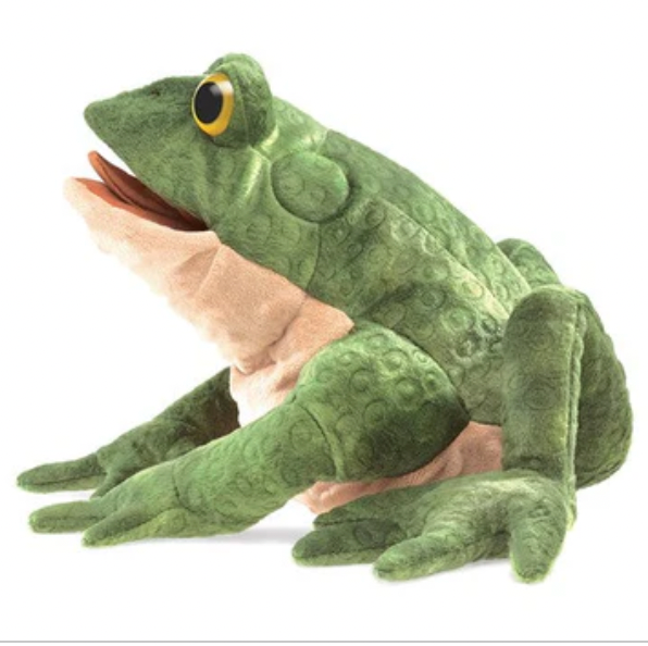 Soft Puppet Toy - TOAD Hand Puppet (Large)