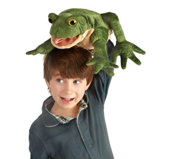 Soft Puppet Toy - TOAD Hand Puppet (Large)