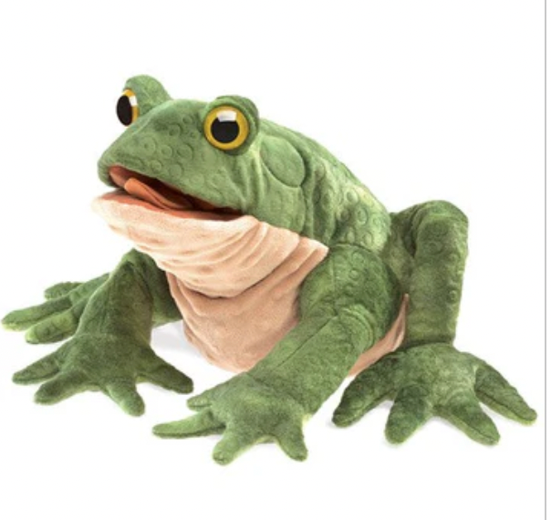 Soft Puppet Toy - TOAD Hand Puppet (Large)