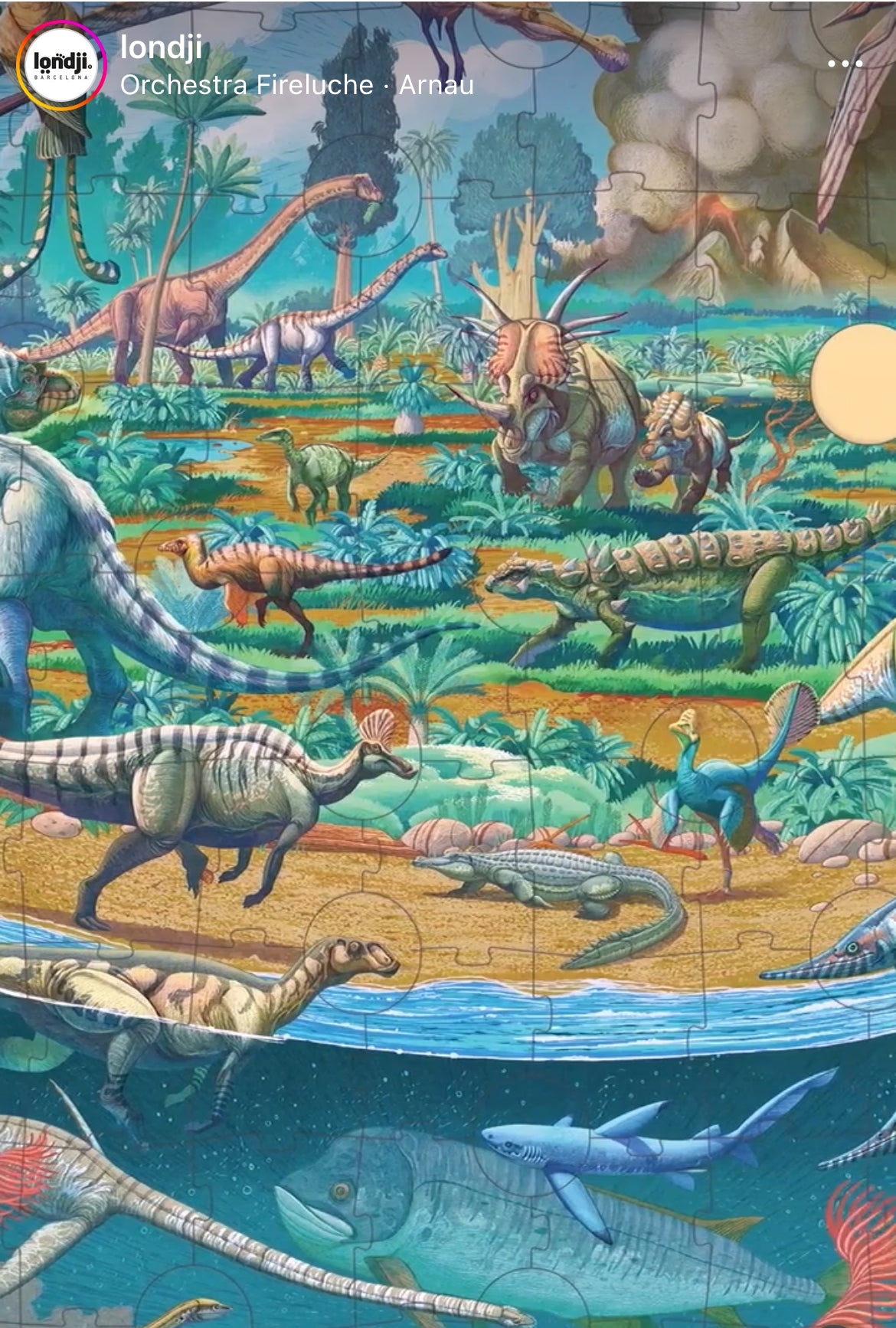 Educational Puzzle - AGE OF DINOSAURS!