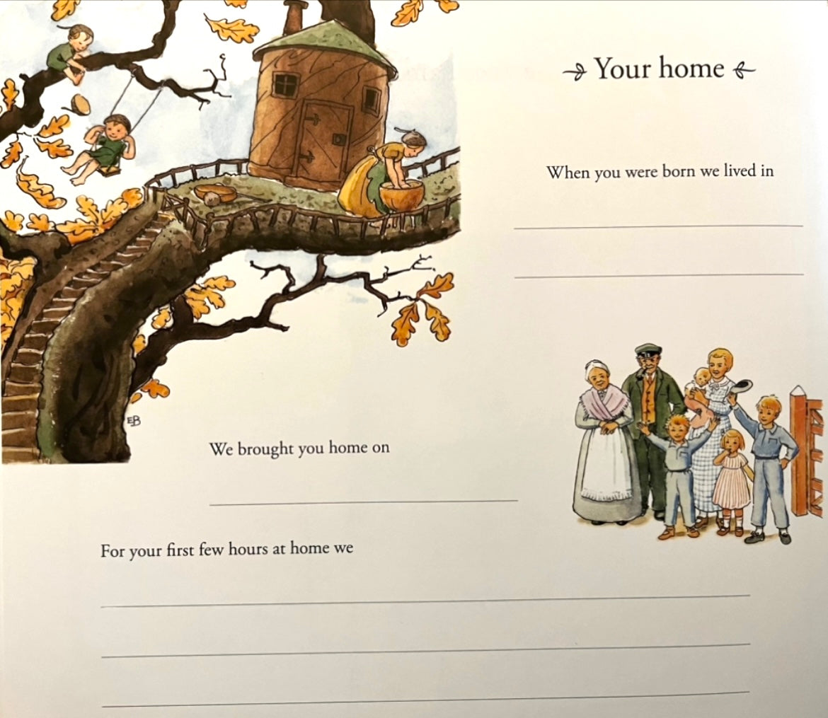 Baby Memory Book - Your ELSA BESKOW BABY BOOK, illustrated!