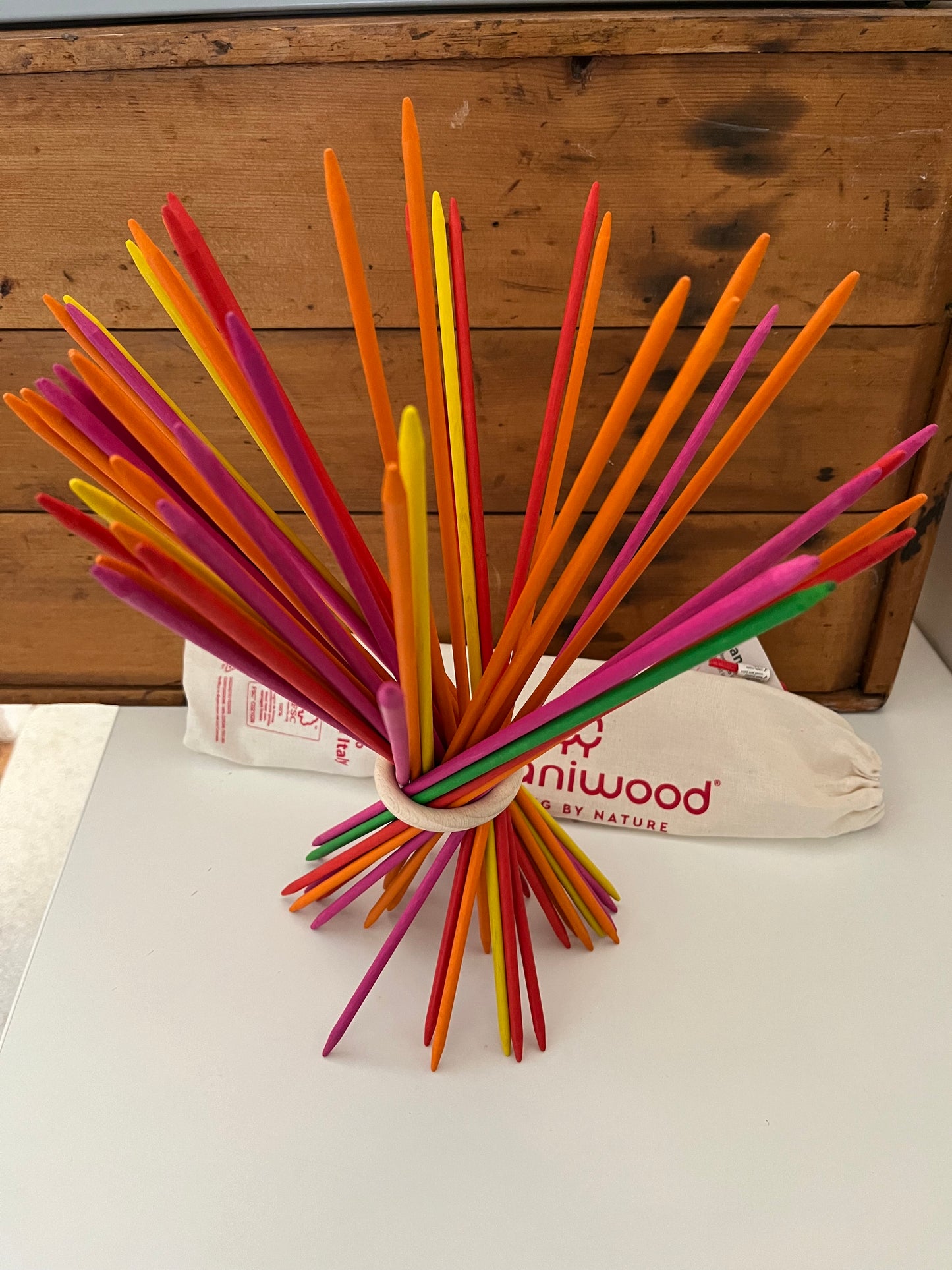 Wooden Family Game Set - PICK-UP STICKS , Table-Top size!!π