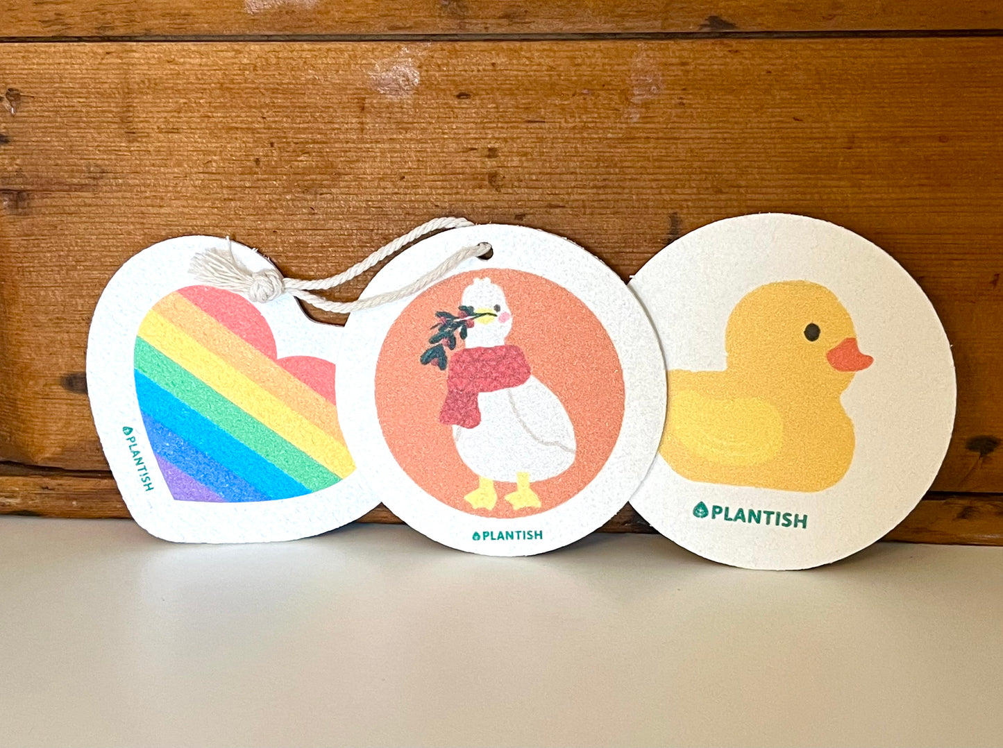 EcoHome - REUSABLE POP-UP SPONGE, DUCKLING