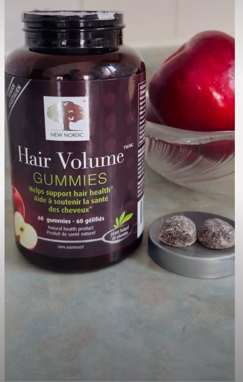 Santé Holistique - Nouveau VOLUME CHEVEUX Nordique, NOUVEAU ! Des gommes !