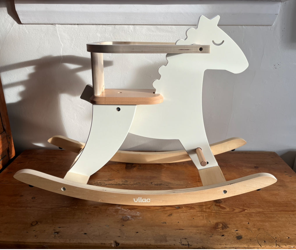 ROCKING HORSE to RIDE, all Wood for Baby