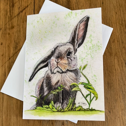 Greeting Card - Art from the Heart EASTER RABBIT