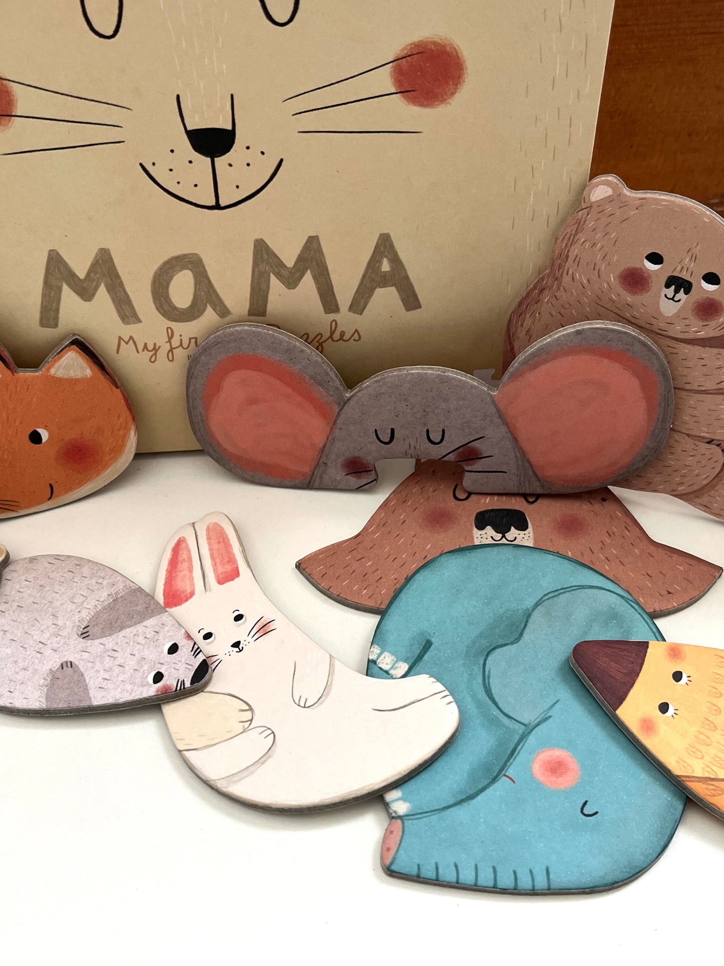 Puzzle - MAMA !...à partir de 2 ans, 14 grosses pièces !