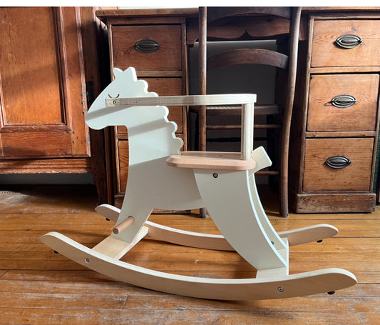 ROCKING HORSE to RIDE, all Wood for Baby