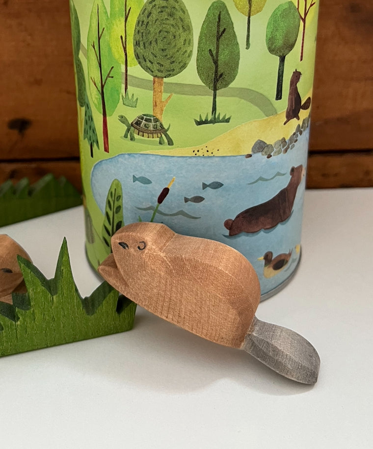 Wooden Dollhouse Play - BEAVER, small