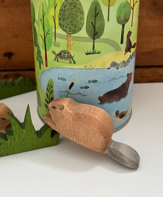 Wooden Dollhouse Play - BEAVER, small