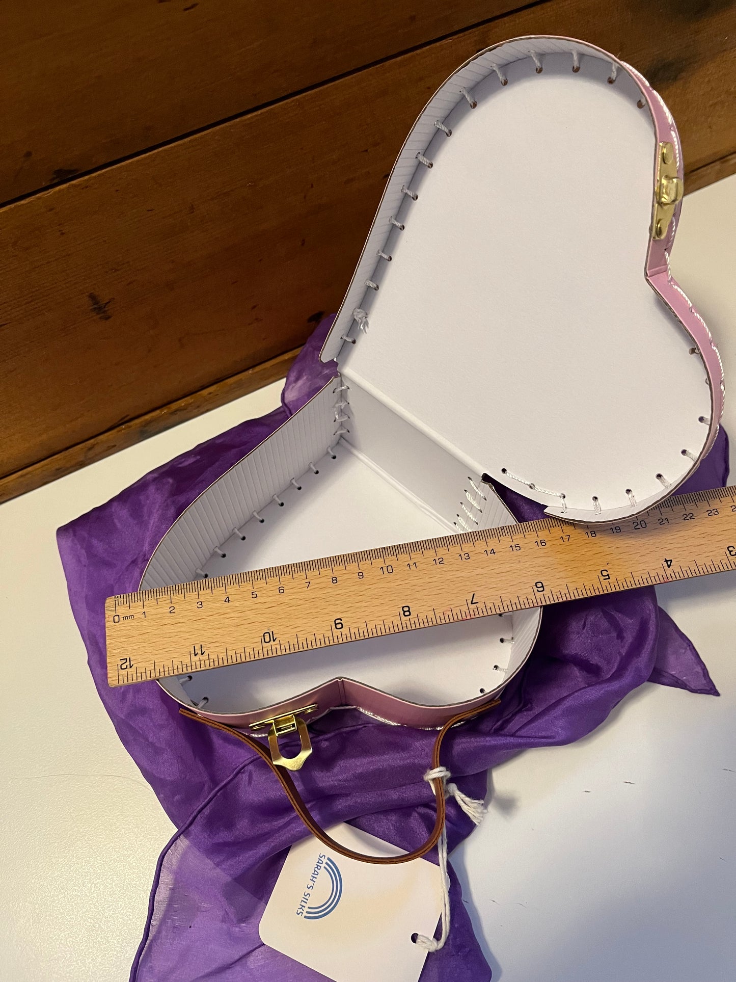 Keeping House Play - HEART SUITCASE, with Carrying Handle